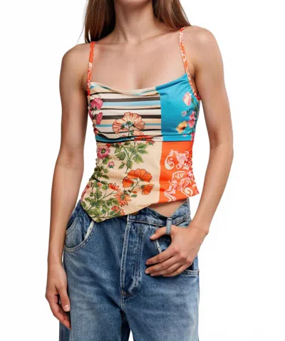 Free People Estella Tank Top In Pop Combo In Multi