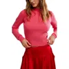 Free People Ever After Rib Sweater In Pink
