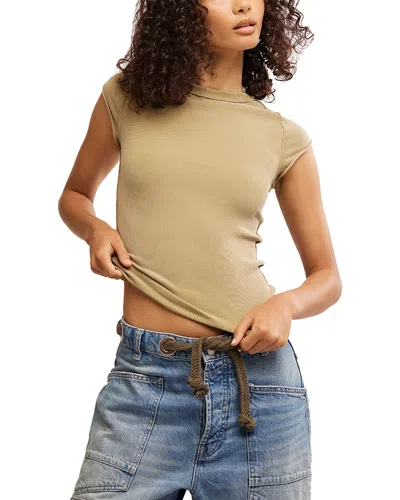 FREE PEOPLE EVER HAD RIBBED TOP