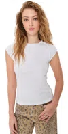 Free People Ever Had Tee Ivory In Ivory