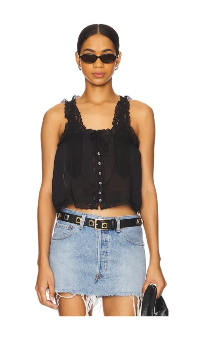 Free People Evermore Tank In 黑色