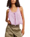 Free People Evermore Tank Top In Fairy Wings