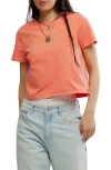 Free People The Perfect T-shirt In Orange