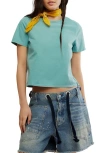 Free People Everyday Cotton T-shirt In Green