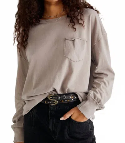 Free People Fade Into You Crewneck Tee In Etherea In Multi