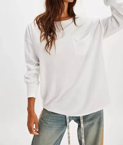 Free People Fade Into You Top In Ivory In Multi
