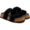 Free People Fairmont Platform Slide Sandal In Black