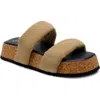 Free People Fairmont Platform Slide Sandal In Pancake