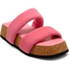 Free People Fairmont Platform Slide Sandal In Watermelon