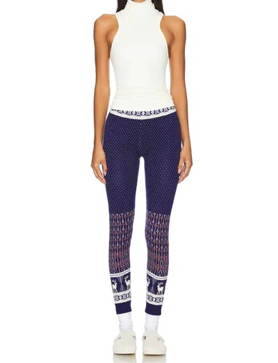 Free People Falala Legging In Midnight Combo