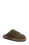 Free People Fallon Fringe Faux Fur Mule Slipper