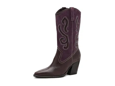 Free People Farrah Western Boots In Brown