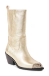 Free People Women's Faster Horses Boots In Champagne Metallic