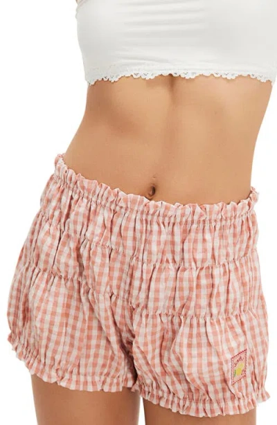 Free People Favorite Find Bloomer Pajama Shorts In Pink