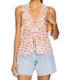 Free People Fearless Knit Tank Top In Polyester In Pink