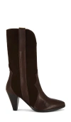 Free People Feather Heel Boot In Brown