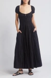 Free People Feeling Bonita Strappy Back Maxi Dress In Black