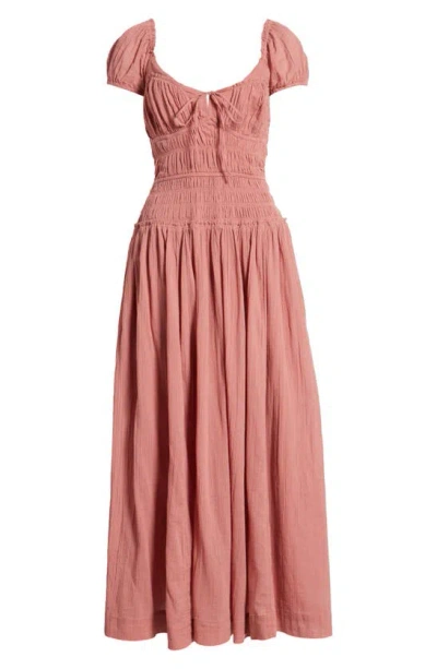 Free People Feeling Bonita Strappy Back Maxi Dress In Withered Rose