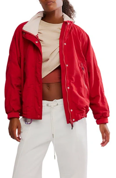 Free People Field Tripper Jacket In Red