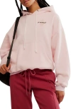 Free People Fp Movement Final Call Graphic Hoodie In Pink
