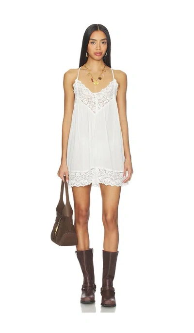 Free People Fiona Slip In White