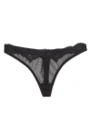 Free People Fiona Thong In Black