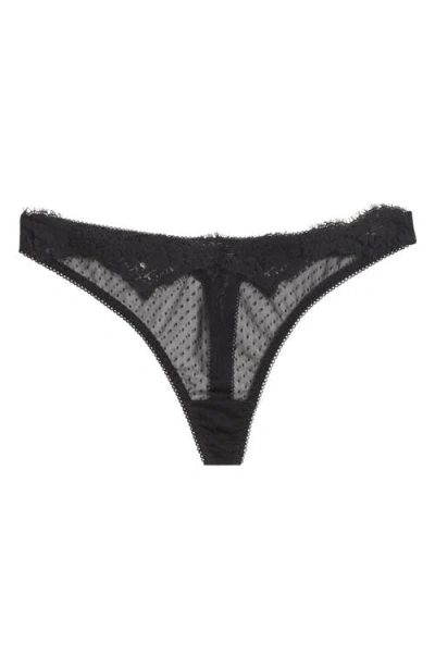 Free People Fiona Thong In Black