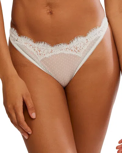 Free People Fiona Thong In White