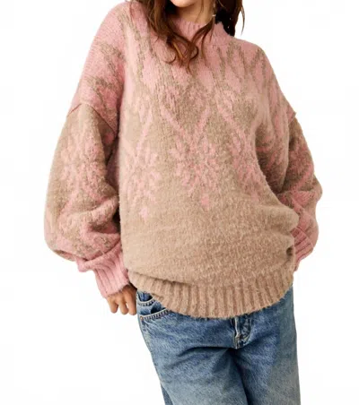 Free People Fireside Tunic In Ethereal Blush In Pink