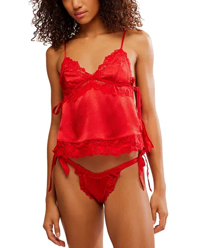 FREE PEOPLE FIRST BLUSH CAMI PANTIES SET