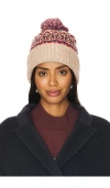 Free People First Frost Fairisle Pom Beanie In Ivory In Ivory