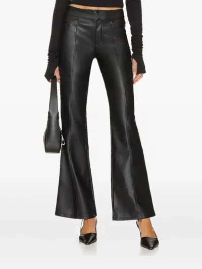 Free People Flared Trousers In Black