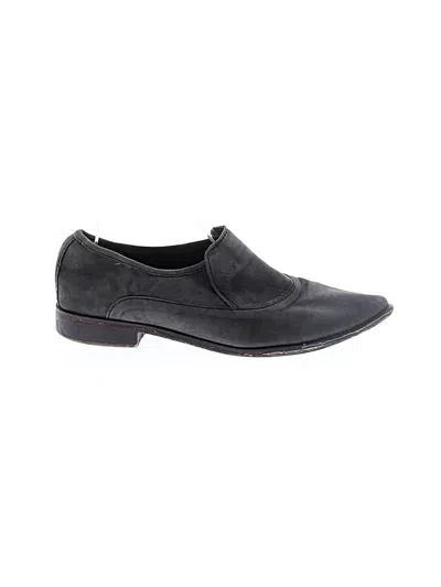 Pre-owned Free People Flats In Black