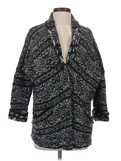 Pre-owned Free People Fleece Jacket In Gray