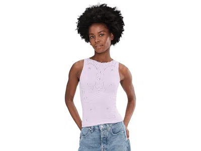 Free People Flirty Flutters Tank Top In Multi
