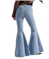 Free People Float On Flare In Bermondsey Blue In Multi