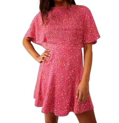 Free People Florence Mini Dress In Femme Combo In Multi