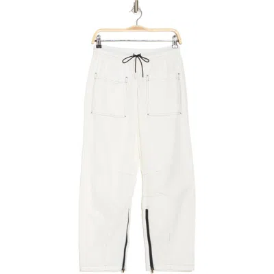 Free People Fly By Night Water Resistant Crop Hiking Pants In White
