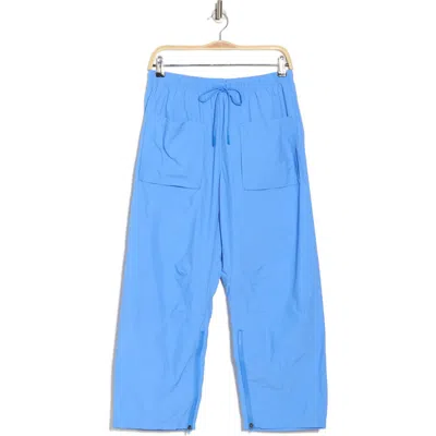Free People Fly By Night Water Resistant Crop Hiking Pants In Blue
