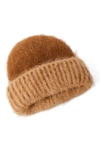 Free People Forever Fuzzy Beanie In Coffee