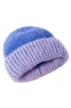 Free People Forever Fuzzy Beanie In Periwinkle