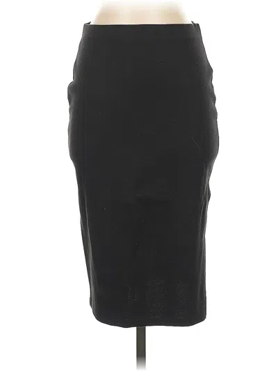 Pre-owned Free People Formal Skirt In Black