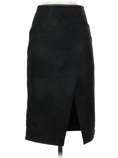 Pre-owned Free People Formal Skirt In Black