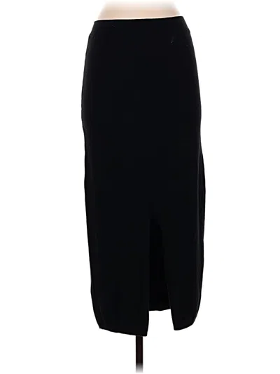 Pre-owned Free People Formal Skirt In Black