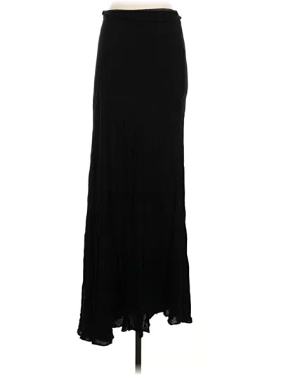 Pre-owned Free People Formal Skirt In Black