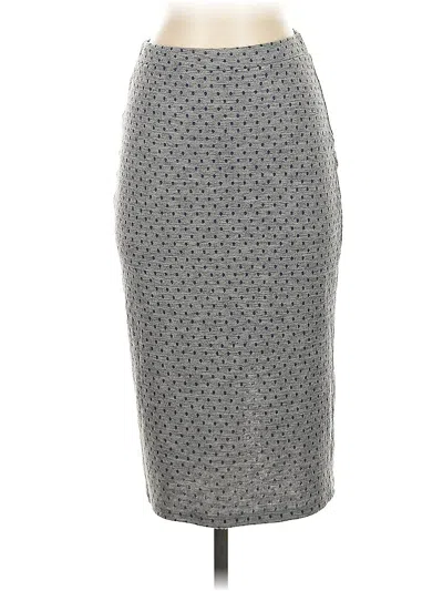 Pre-owned Free People Formal Skirt In Gray