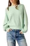 FREE PEOPLE FOUND MY FRIEND BOUCLÉ PULLOVER
