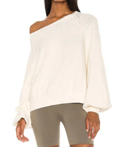 FREE PEOPLE FOUND MY FRIEND PULLOVER IN CREAM