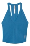 Free People Fp Movement All Clear Crop Racerback Tank In Blue
