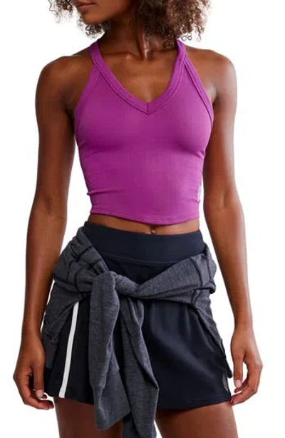 Free People Fp Movement All Clear Crop Racerback Tank In Multi